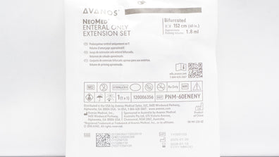 Avanos PNM-60ENEMY NeoMed Enteral Only Extension Set 60In x 1.8ml